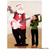 Animated Guitar Santa 1.5Mtr/5Ft