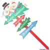 Christmas Assorted Ground Stake 80cm