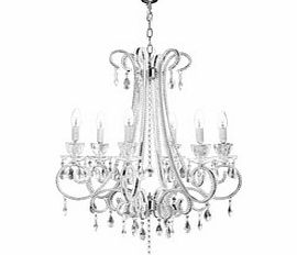 Six arm grande chandelier