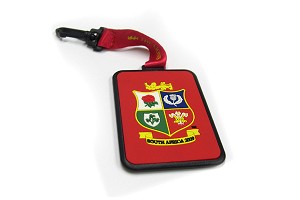 British Lions Plastic Golf Bag Tag