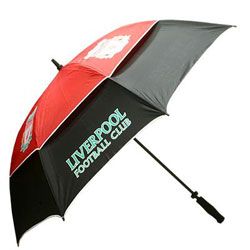 Premiership Football LIVERPOOL FC 62 INCH WINDPROOF UMBRELLA