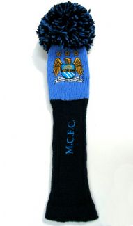 Premiership Football MANCHESTER CITY FC POM DRIVER HEADCOVER