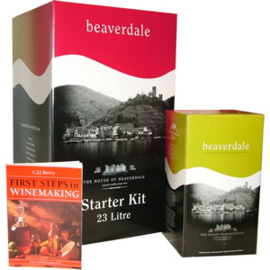 BEAVERDALE WINE STARTER KIT 30 BOTTLE