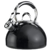 2L Enamel Stove Top Kettle, Black