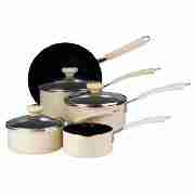 Prestige 5pc Non-Stick Pan Set, Almond