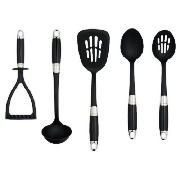 Deco Utensil Set 6pc - Black