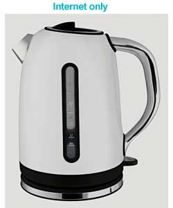 prestige Deco White Jug Kettle