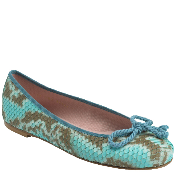 Snake Print Turquoise
