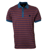 Bright Multi-Coloured Stripe Polo