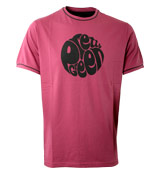 Magenta Crew Neck T-Shirt (Solid