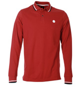 Red Pique Polo Shirt