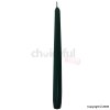 Prices 25cm Dark Green Dinner Candles Pack