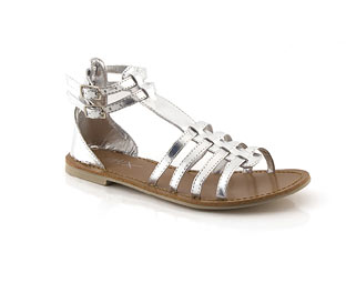 Double Buckle Gladiator Sandal - Infant