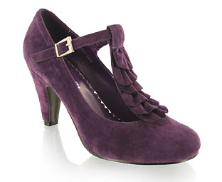 Fabulous T-bar Court Shoe