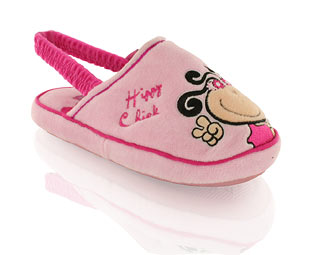 Fun Hippy Chick Slipper