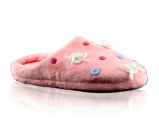 Funky Faux Fur Slipper