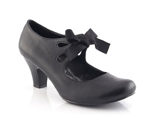 Lace Up Court Shoe