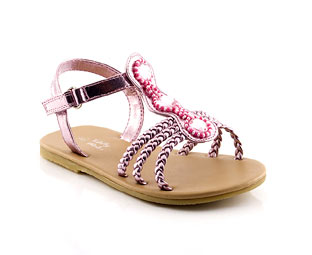 Metallic Gladiator Sandal - Nursery