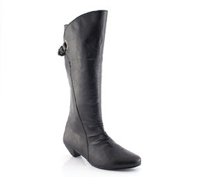 Priceless Rouched Back Mid High Boot