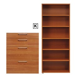 ` Office Furniture Half Cupboard/Bookcase -