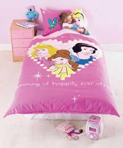 Princess Cuddle Buddie Single Duvet Cover Set