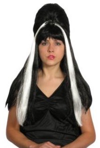 Princess of Darkness B/W Spider Wig