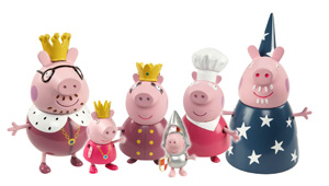 Peppas Royal Family Figures
