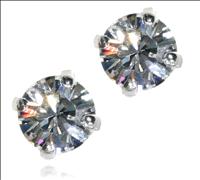 Princess Perfect Earrings: Stud (Clear)