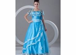 PRINCESS Strapless Beading Floor-length Lace