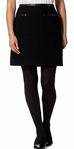 Principles by Ben de Lisi  Womens Designer Black Diamond Textured Mini Skirt 20