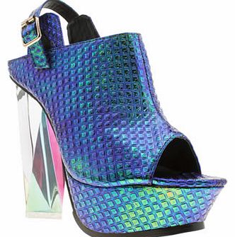 womens privileged blue prose high heels