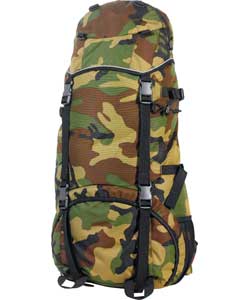 Pro Action 50 Litre Rucksack - Camouflage