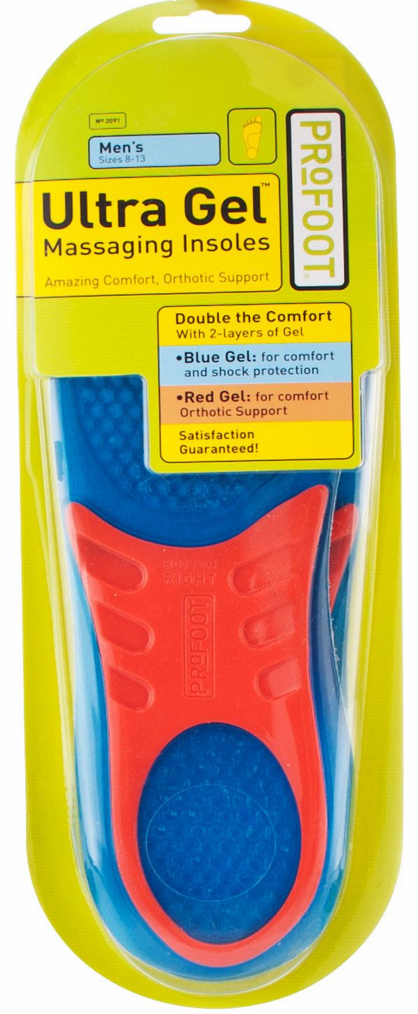 Profoot Ultragel Mens Massaging Insole