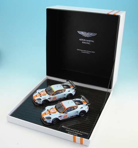 Aston Martin DBR9 LeMans 2008 Twin Presentation