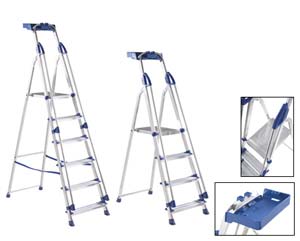 Professional aluminum folding steps