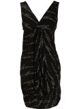 Gio Goi Cosmo Notes Dress Black M