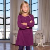 Promod Girls dress cerise 114