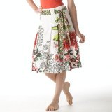 Rene derhy skirt ecru print 010