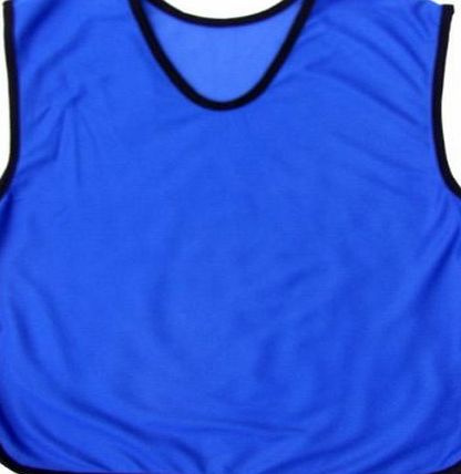 Prospo Training Bibs Football Soccer Rugby Sports Bib Royal Blue Mens Size