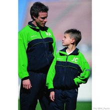 Pacific Football Jacket Emerald-Black/White