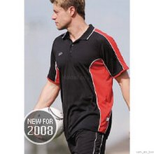 PRO STAR Atlas Polo Shirt Black-Scarlet/White (Senior)