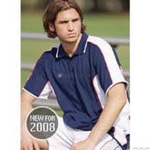 Prostar PRO STAR Atlas Polo Shirt Navy-White/Scarlet (Senior)