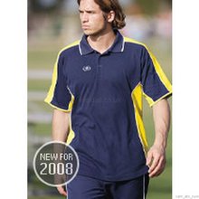 PRO STAR Atlas Polo Shirt Navy-Yellow/White (Senior)