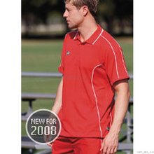 PRO STAR Atlas Polo Shirt Scarlet-White (Senior)