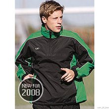 PRO STAR BLIZZARD Fleece lined Jacket Black-Emerald/White (Senior)