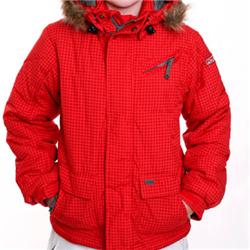 Girls Malu Snow Jacket - Devil Red