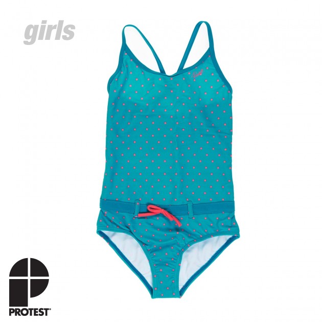 Protest Girls Protest Sparkford Swimsuit - Bluebay