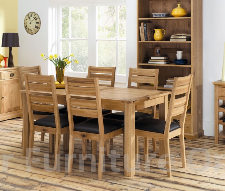 Provence Oak Fixed Dining Table