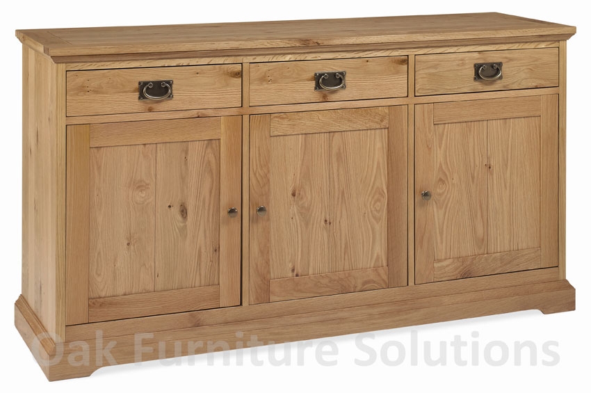 Oak Wide Sideboard