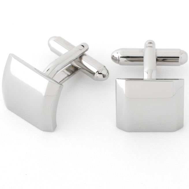 Square Metal Cufflinks